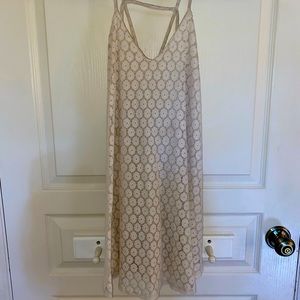 Mini ivory/cream dress